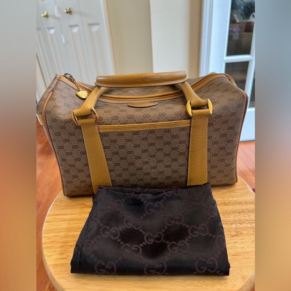 Gucci Micro GG  Boston Bag!